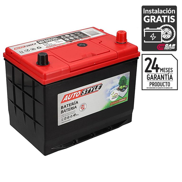Batería de Auto 70 Ah Positivo Derecho 610 CCA