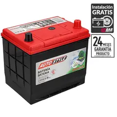 AUTOSTYLE - Batería de Automóvil 60 Ah Positivo Derecho 530 CCA