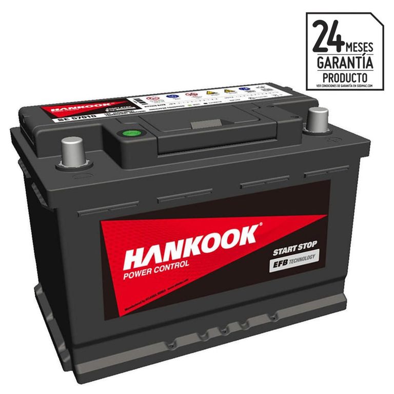 Batería de Auto 70 Ah Positivo Derecho 650 CCA