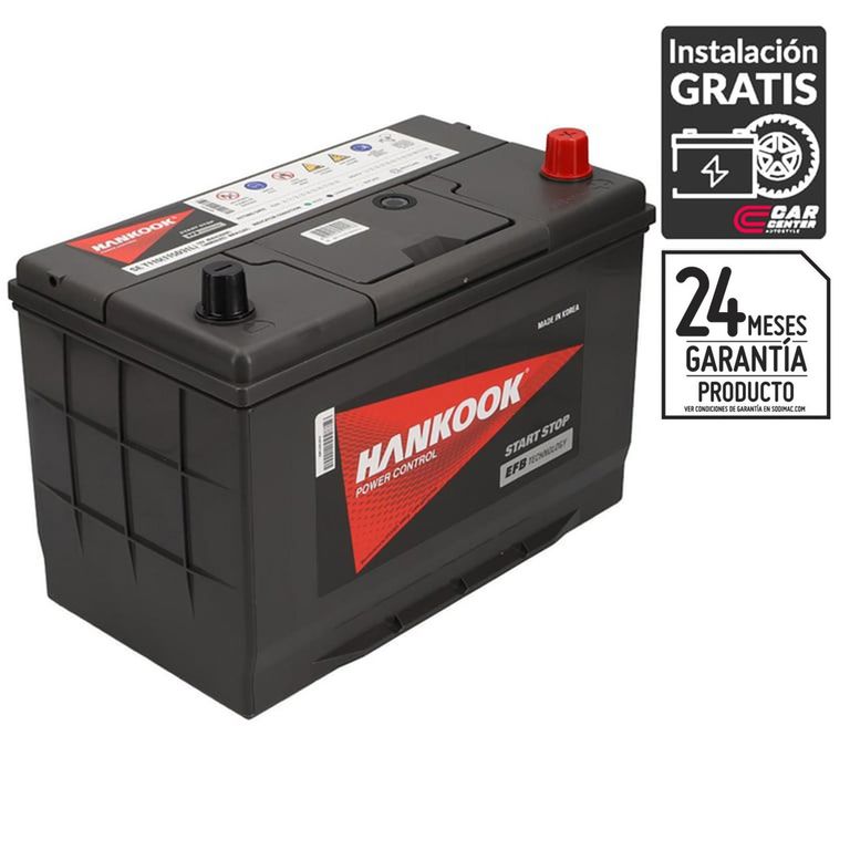 Batería de Auto 80 Ah Positivo Derecho 800 CCA