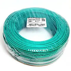 MADECO - Cable Libre de Halógenos H07Z1-K 1x4 mm2 Verde 100 metro(s)
