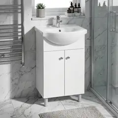 SENSI DACQUA - Kit vanitorio nantes 50x84x43 cm