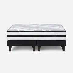 ROSEN - Box Spring Super king Driven Gris