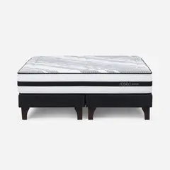 ROSEN - Cama Super King Europea Driven Gris