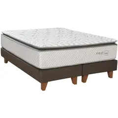ROSEN - Cama 2 Plazas Europea Nest Gris