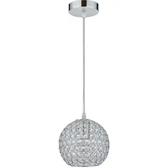 JUST HOME COLLECTION - Lámpara de colgar Vidrio y metal Almada Transparente