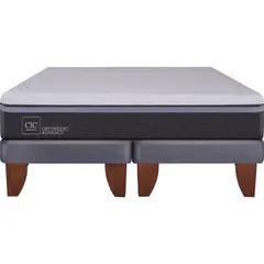CIC - Cama Europea Super king New Ortopedic Advance gris