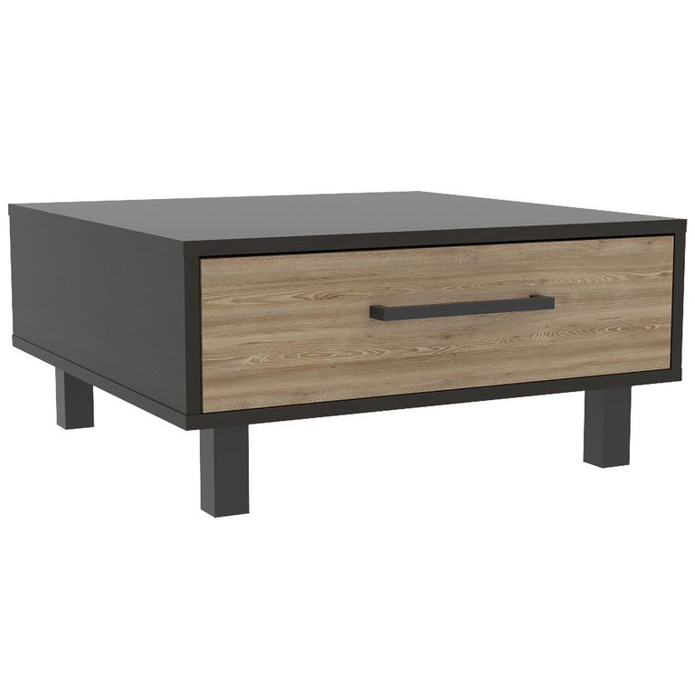 Mesa de centro 60x60x28,3 cm Wengue/miel