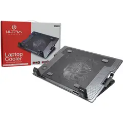 ULTRA - Base ventilador notebook 9"-17" 2 USB