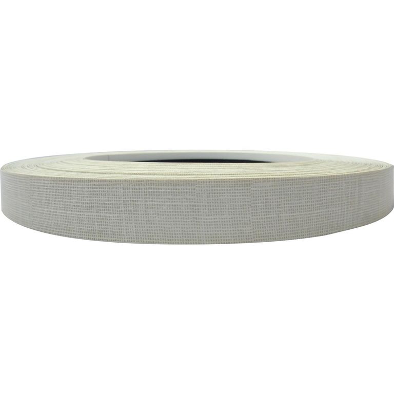 Tapacanto PVC Lino Chiaro encolado 22x0,45 mm 10 m
