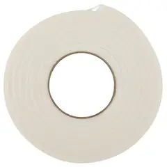 FIXSER - Burlete espuma goma blanco 19,05 x 7,9 mm