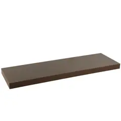 JUST HOME COLLECTION - Repisa MDF 1 Nivel(es) 25x80x3.8 cm Chocolate