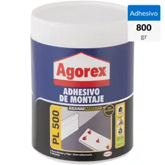 AGOREX - Adhesivo de montaje 800 gr