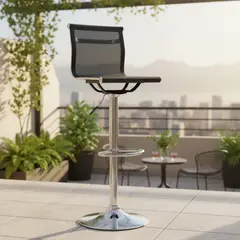 JUST HOME COLLECTION - Silla Bar Alice Negro 40x76x40 cm