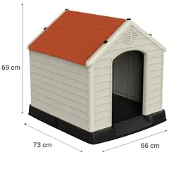 PETIZOOS - Casa de Perro Talla M 69x66x73 cm