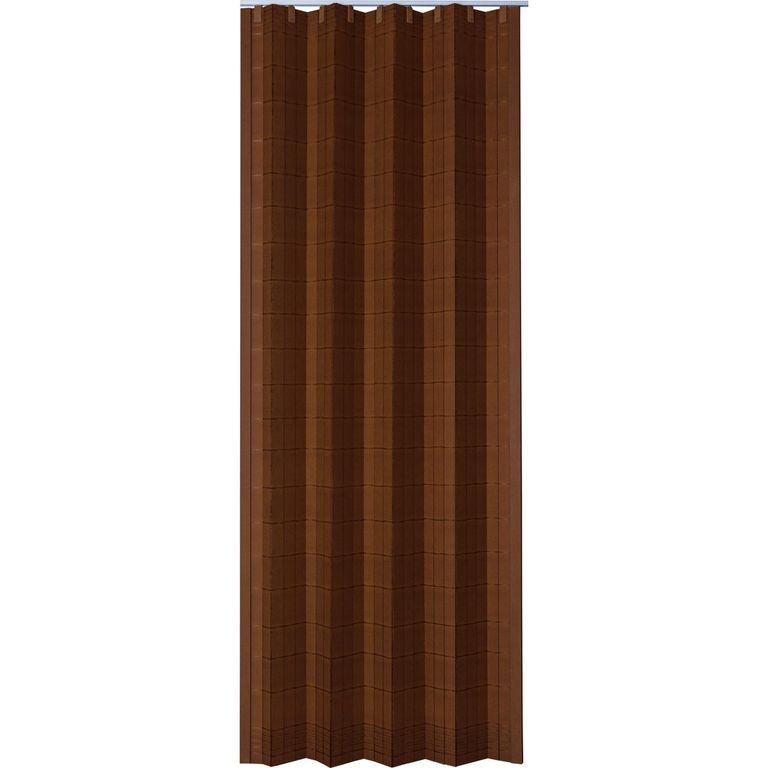 Puerta Plegable Mdf Marrón 120X200 Cm Para Interior