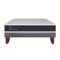 CIC - Cama Europea Ortopedic 2 plazas Gris
