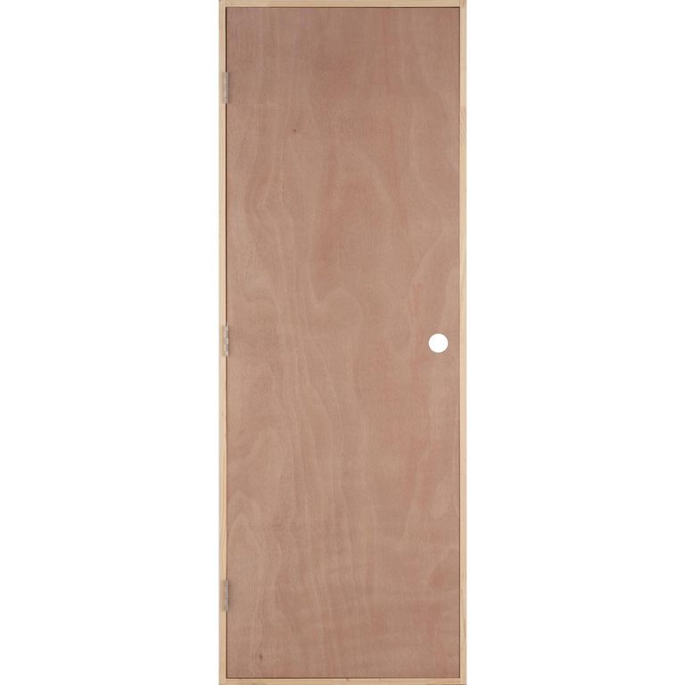 Puerta Terciado precolgada Dual