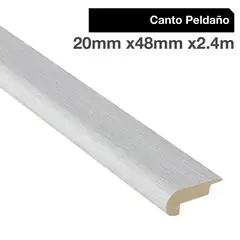 MAFORSA - Pack 2 unidades Canto Peldaño MDF Evoke Concrete 48 mm 2x240 cm