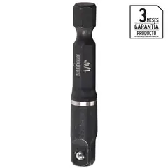 UBERMANN - Adaptador impacto 1/4pg 50 mm