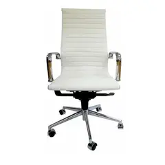 DE PIES A CABEZA - Silla Escritorio Ejecutiva Bishop Blanco