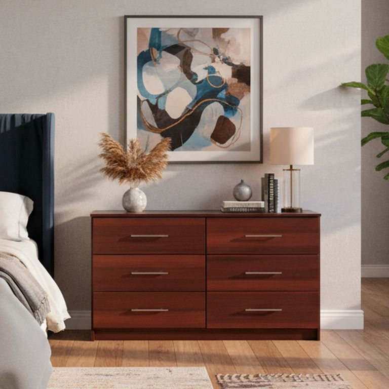 CIC Cómoda 6 Cajón(es) ALTAIR 120x69x45 cm Wengue