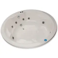 NORGLAS - Tina 150cm diametro hidromasaje 8 jets circular