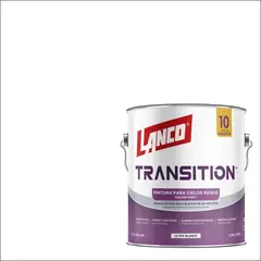 LANCO - Pintura para cielos rasos blanco 1 gl