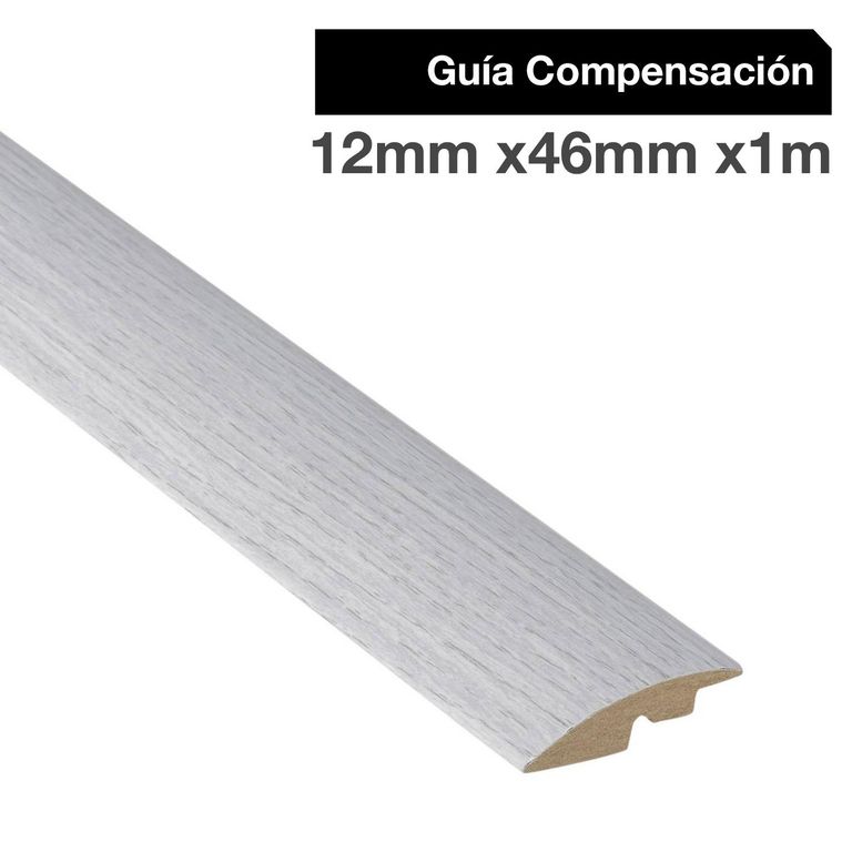 Pack 2 unidades Guía de Compensación MDF Evoke Concrete 46 mm 1.2x100 cm