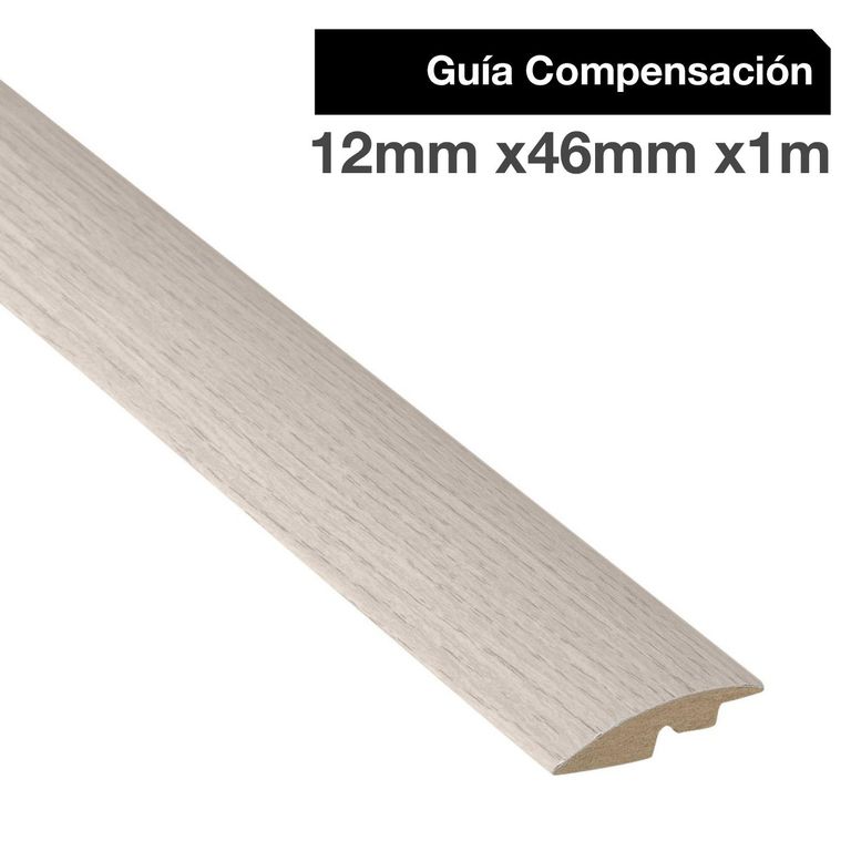 Pack 2 unidades Guía de Compensación MDF Kobe Avorio 46 mm 1.2x100 cm