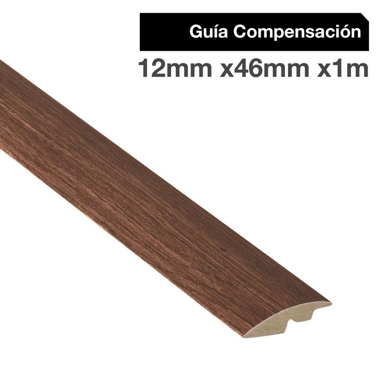 Pack 2 unidades Guía de Compensación MDF Merbau 46 mm 1.2x100 cm