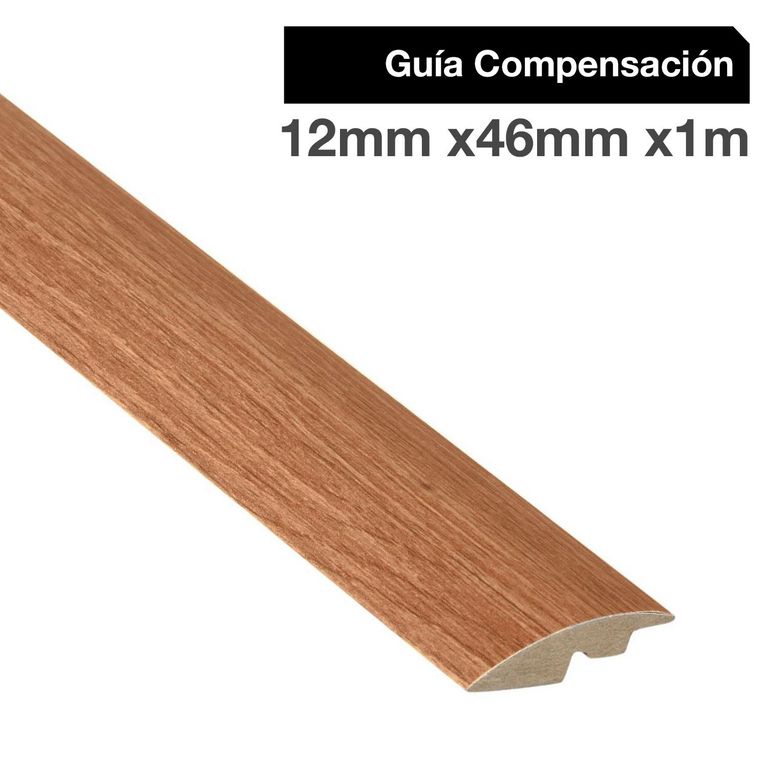 Pack 2 unidades Guía de Compensación MDF Cerezo Peral 46 mm 1.2x100 cm