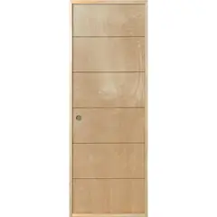 MAFORSA - Puerta Terciado Huilo Precolgada Dual con Perforación