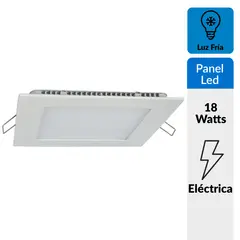 HB LEDS - Panel LED embutido cuadrado 18W frío