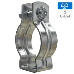 LEXO - Abrazadera Para Tubo Emt 32 Mm Fijación Con Tornillo