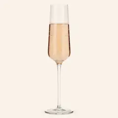 JUST HOME COLLECTION - Set 4 Copas de Champán 250 ml Vidrio Transparente