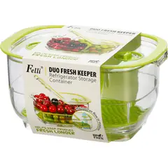 JUST HOME COLLECTION - Contenedor de Alimentos Acrílico 1800 ml
