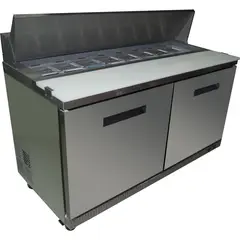 MAIGAS - Mesón saladette refrigerado 425 litros inox