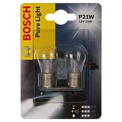 BOSCH - Set de ampolletas para auto 21 W 2 unidades