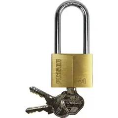 FIXSER - Candado 50 mm Bronce con Llaves