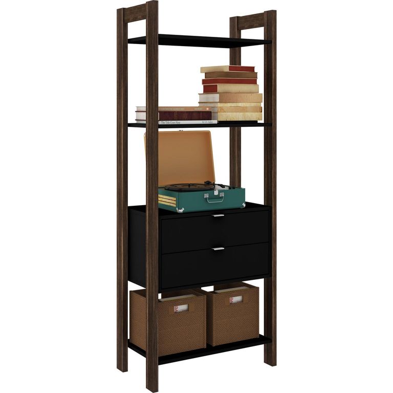 Gabinete 166x65x36 cm negro