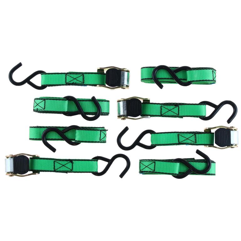Pack Cintas Amarre 4 Unidades 400 Kg 3.5 metros