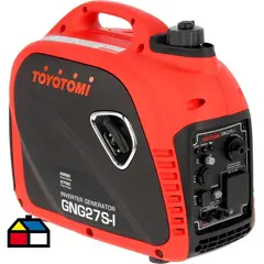 TOYOTOMI - Generador Eléctrico a Gasolina Partida Manual 2400 W 4.5 l