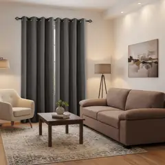 JUST HOME COLLECTION - Cortina Tela Black Out 140x220 cm Texturada