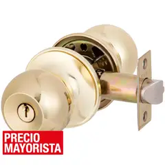 FIXSER - Cerradura acceso bola bronce pulido fx