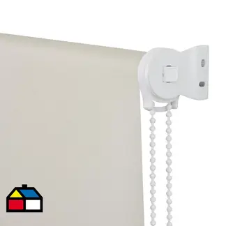 METALHSA - Cortina Roller Black Out Beige