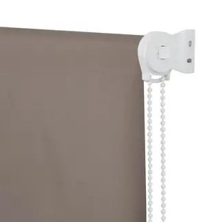 METALHSA - Cortina Roller Black Out Poliéster Tostado