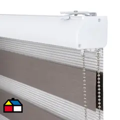 METALHSA - Cortina Roller Duo Tostado