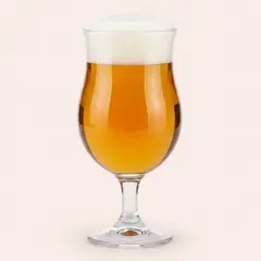 CRISTAR - Set 4 Copas Cerveceras 442 ml Praga