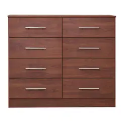 CIC - Cómoda 8 Cajón(es) Polux 100x85x45 cm Cerezo